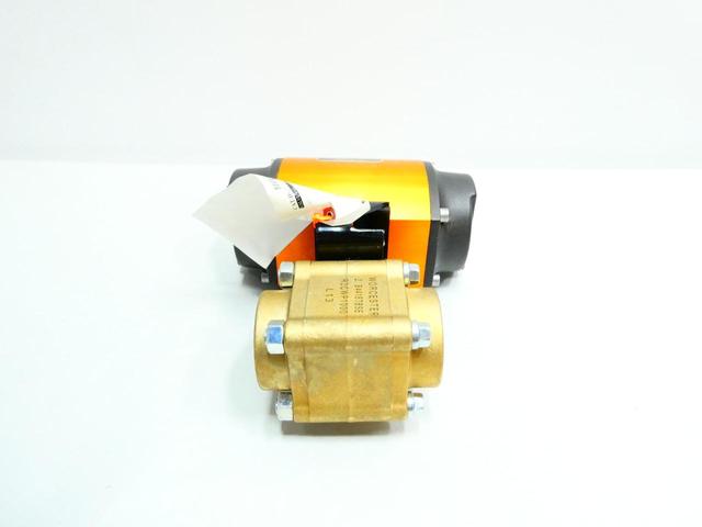 WORCESTER 2 B4416TBSE PNEUMATIC BRASS BALL VALVE 2IN NPT