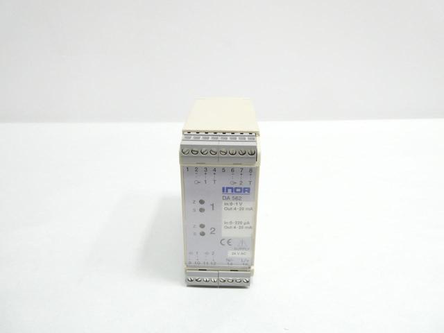 INOR DA562X21 51MOE00022 DUAL CHANNEL ISOLATION TRANSMITTER