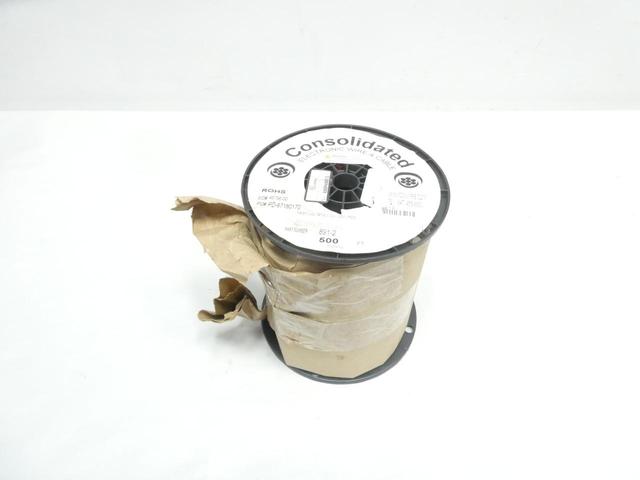 CONSOLIDATED 891-2 RED WIRE 14AWG 500FT 600V-AC