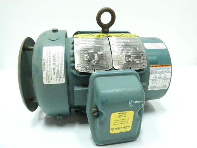 BALDOR VECP3587T SUPER-E AC MOTOR 145TC 3PH 2HP 1755RPM 230/460V-AC
