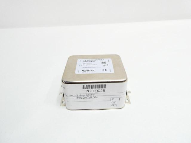 SCHAFFNER FN2070-16-06 LINE FILTER 16A AMP 250V-DC