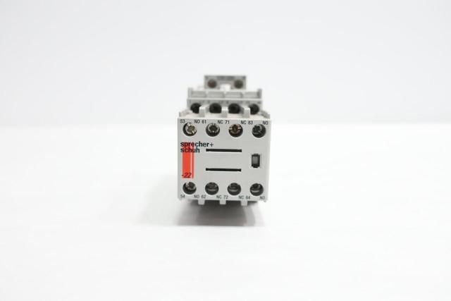 SPRECHER+ SCHUH CA7-23-10 AC CONTACTOR 120V-AC 30A 15HP