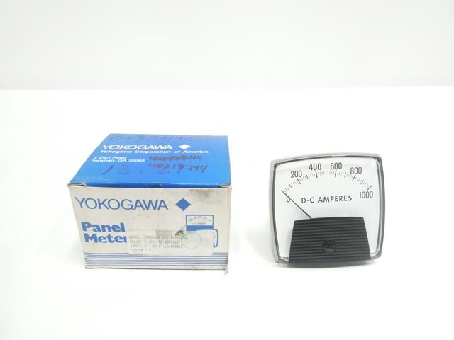 YOKOGAWA 250-300-FAXS AMMETER 0-1000A AMP