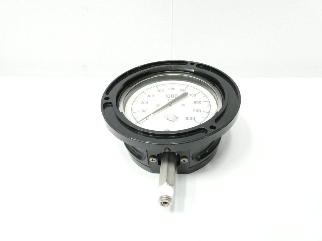 3D INSTRUMENTS 25504-29B71 PRESSURE GAUGE 4-1/2IN 0-1000PSI 1/4IN NPT