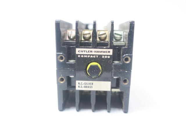 CUTLER HAMMER 9575H2250 COMPACT 300 TYPE CF RELAY 115/120V-AC