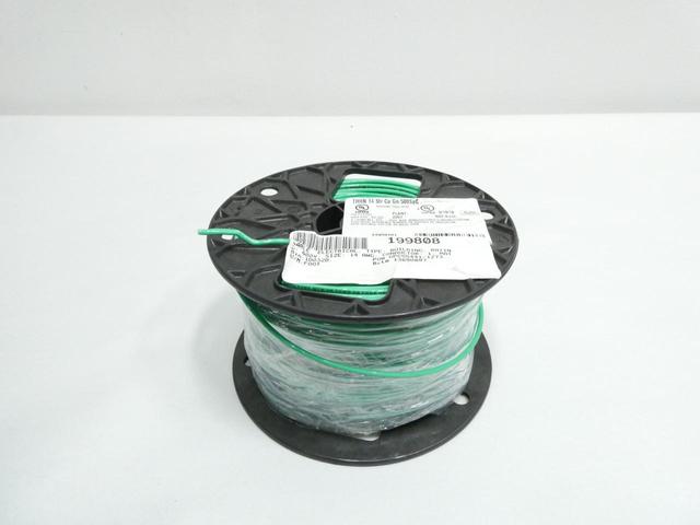 SOUTHWIRE E51583 MTW/THWN/THHN GREEN MACHINE TOOL WIRE 14AWG 500FT