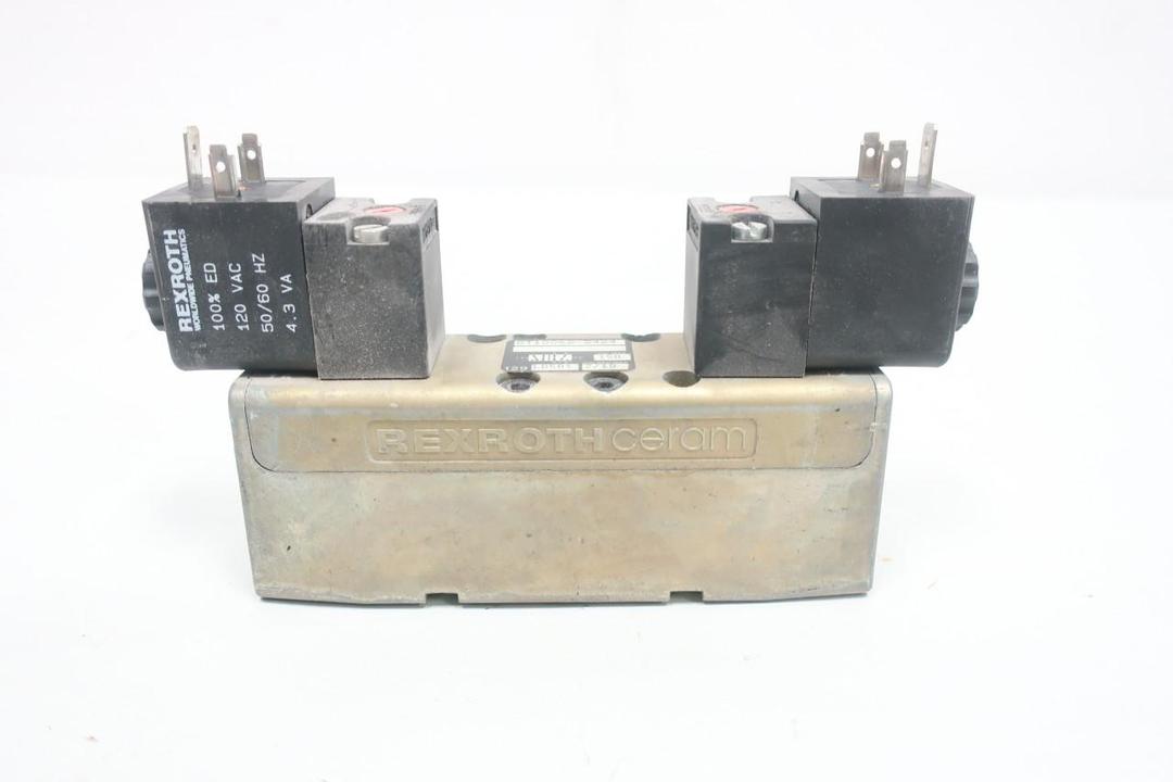 REXROTH GT10062-2424 PNEUMATIC SOLENOID VALVE 120V-AC 150PSI