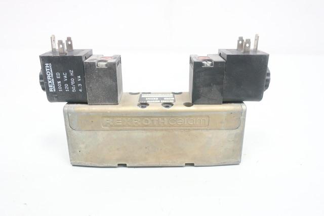 REXROTH GT10062-2424 PNEUMATIC SOLENOID VALVE 120V-AC 150PSI
