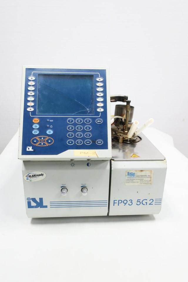 ISL FP93 5G2 V20602 AUTOMATED CLOSED CUP FLASH POINT ANALYZER 115V-AC