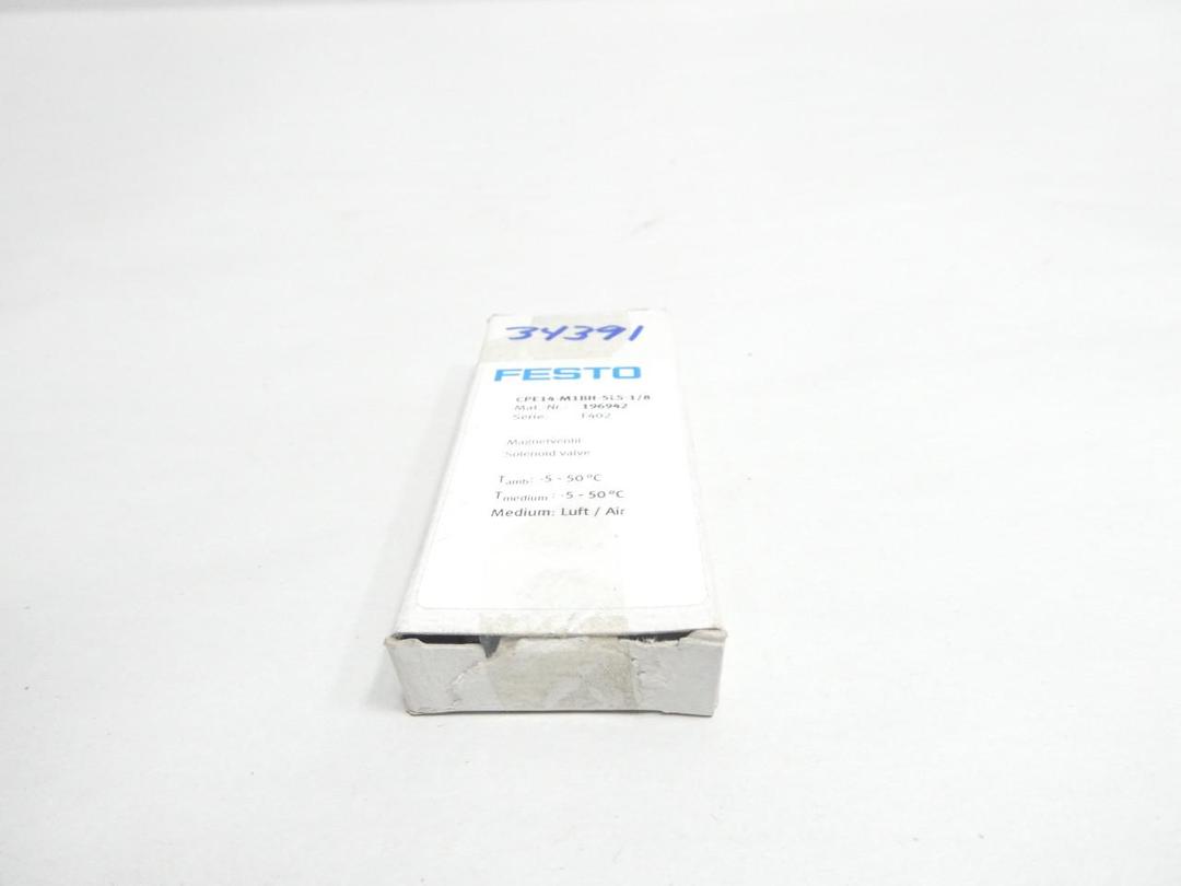 FESTO CPE14-M1BH-5LS-1/8 196942 PNEUMATIC SOLENOID VALVE