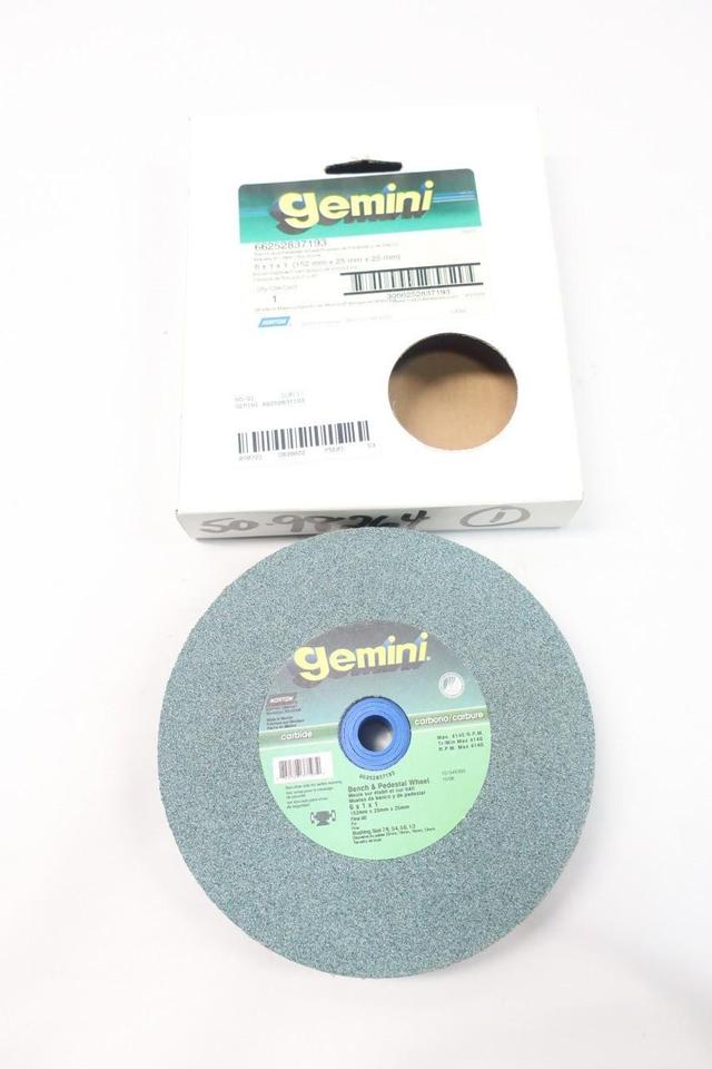 GEMINI 66252837193 BENCH AND PEDESTAL WHEEL 6IN X 1IN X 1IN