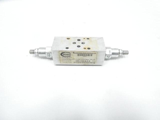 CONTINENTAL HYDRAULICS N5S-CDC-G-S-B HYDRAULIC FLOW CONTROL VALVE