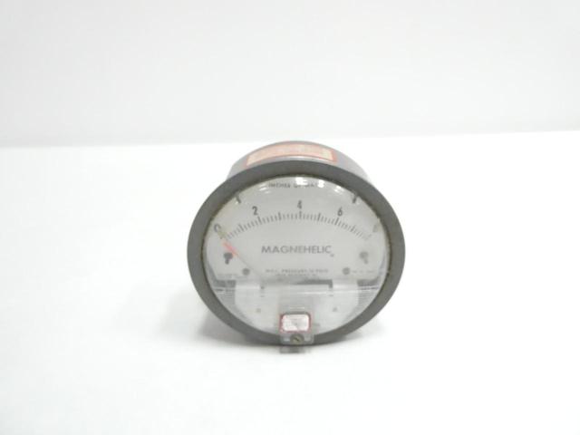DWYER 2008C PRESSURE GAUGE 4IN 0-8IN-H2O