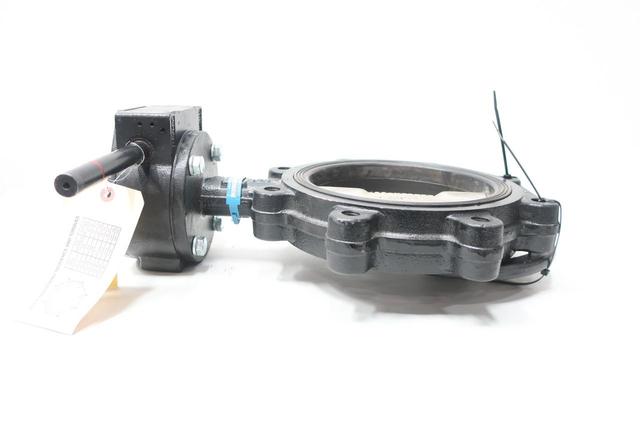 MILWAUKEE VALVE ML332B MANUAL IRON LUGGED BUTTERFLY VALVE 8IN 200