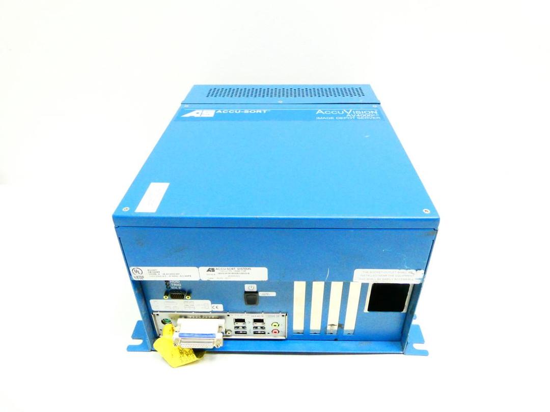 ACCU-SORT 06-AV4000-001 ACCUVISION AV4000 IMAGE DEPOT SERVER DECODER 115/230V-AC