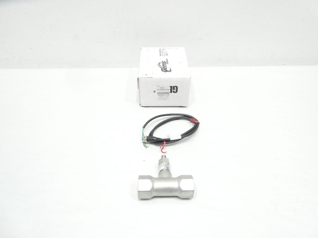 GEMS 230500-3-25 FLOW SWITCH 24V-AC/DC