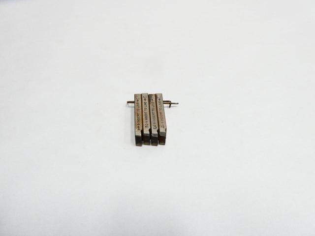 SET OF 4 RIDGID 500B BOLT THREADER DIE 9/16-12UNC