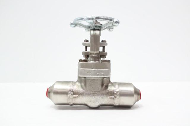 SMITH S0423110160 JSOGF MANUAL STAINLESS BUTT WELD VALVE 1/2IN 1500