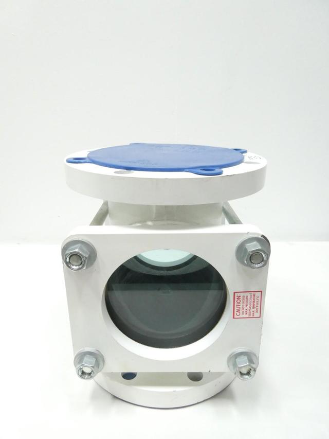 MIDWEST SFI-350FCS-6 FLANGED SIGHT FLOW INDICATOR 6IN