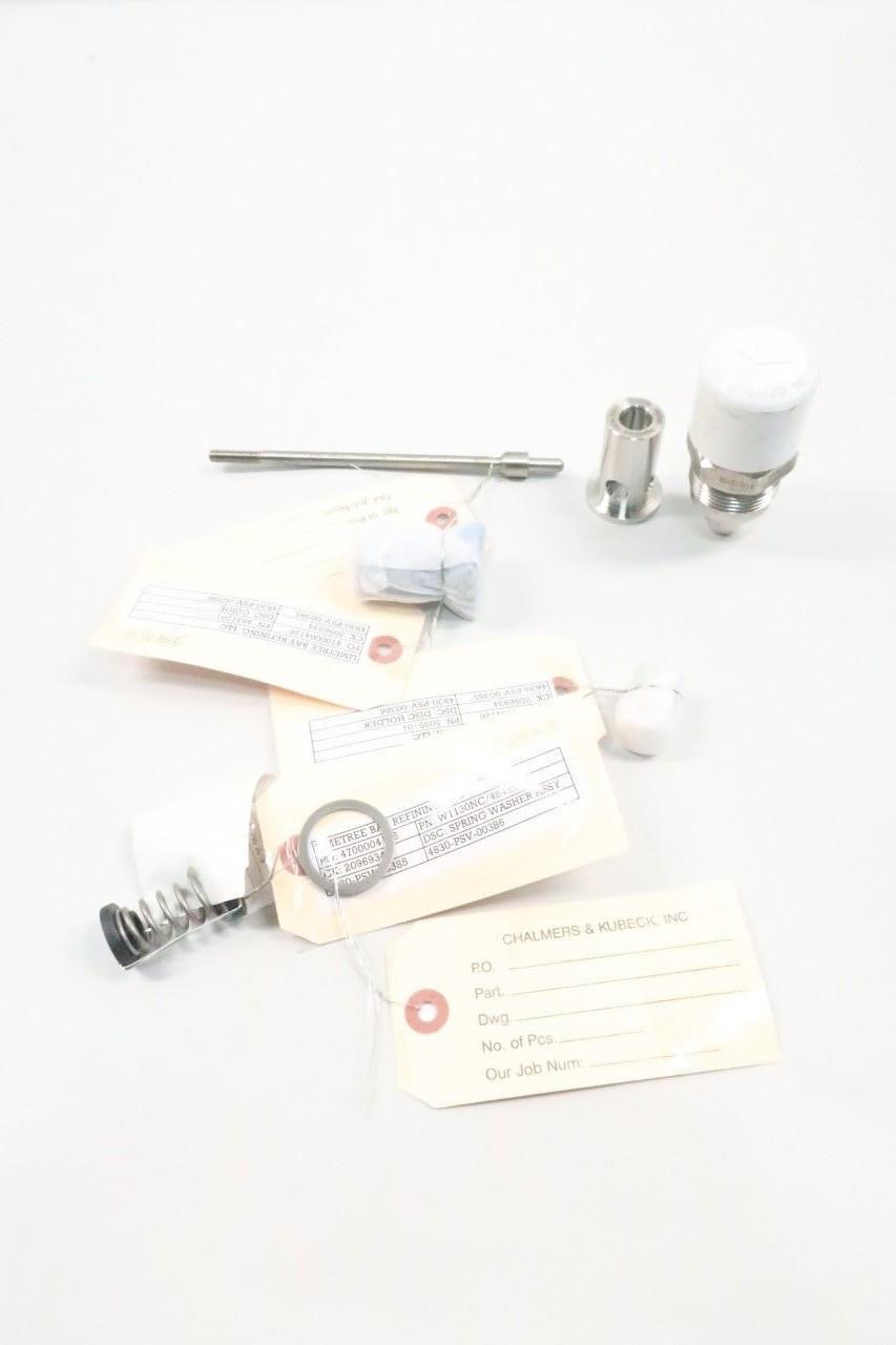 CHALMERS & KUBECK 19110LCF-2-CC-MS-34-MT-FT-SS RELIEF VALVE REPAIR KIT 1IN X 1IN
