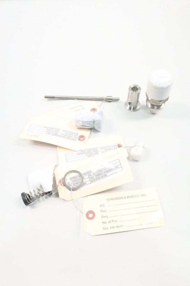 CHALMERS & KUBECK 19110LCF-2-CC-MS-34-MT-FT-SS RELIEF VALVE REPAIR KIT 1IN X 1IN