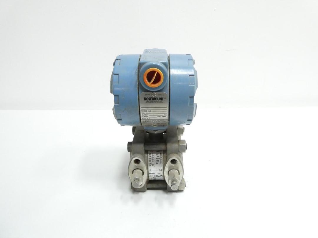 ROSEMOUNT 1151DP5E22B614 DIFFERENTIAL PRESSURE TRANSMITTER 2000PSI 45V-DC