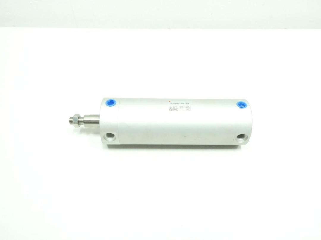 SMC NCDGBN63-0500-XC6 63MM 1/4IN 150PSI 500MM DOUBLE ACTING PNEUMATIC CYLINDER