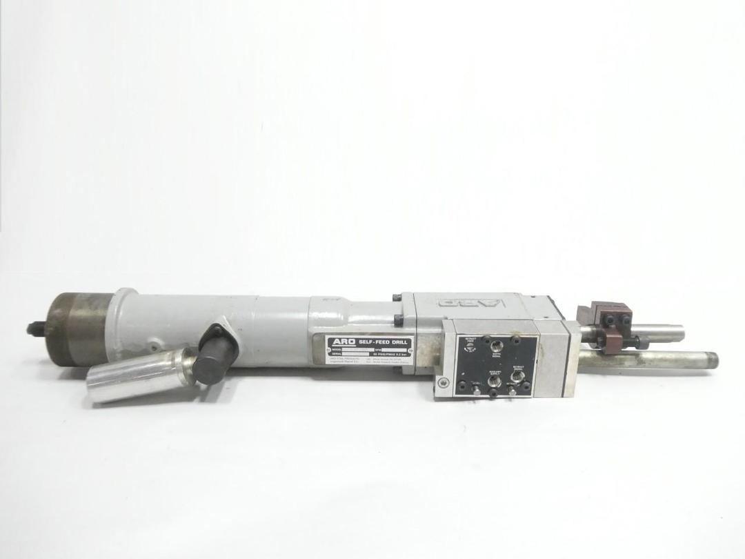 INGERSOLL RAND ARO 8670-47-3AM PNEUMATIC SELF-FEED DRILL 90PSI 4700RPM