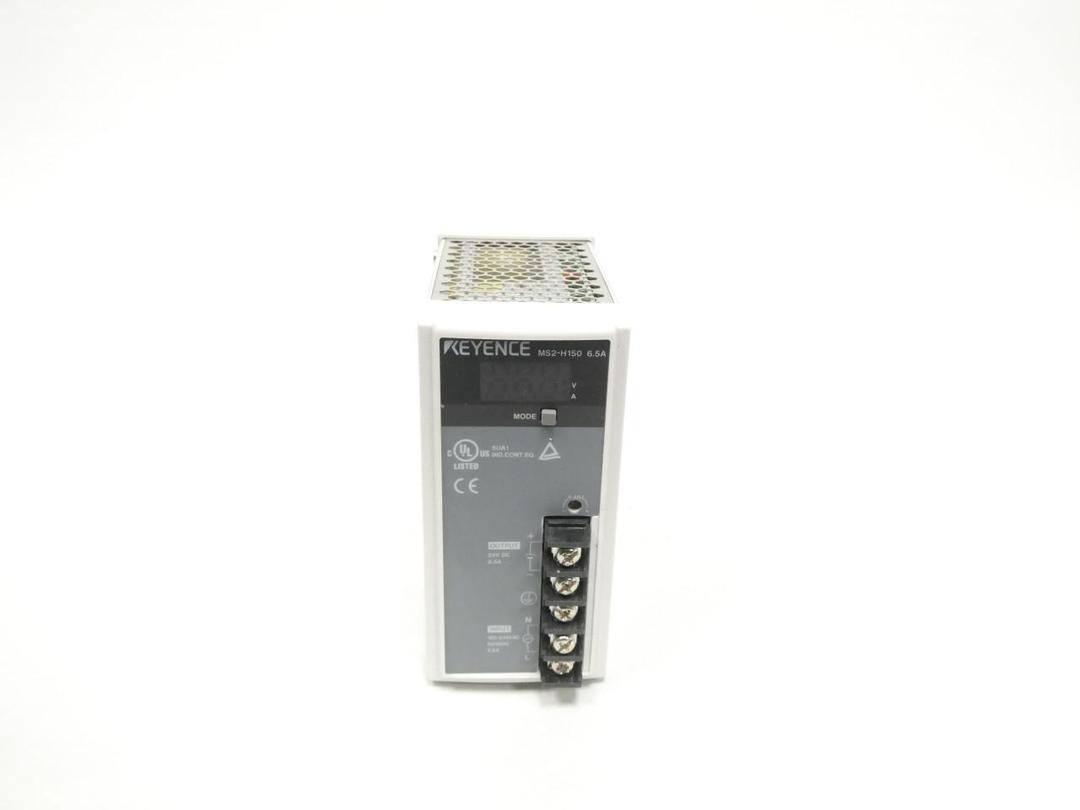 KEYENCE MS2-H150 POWER SUPPLY 100-240V-AC 6.5A AMP 24V-DC