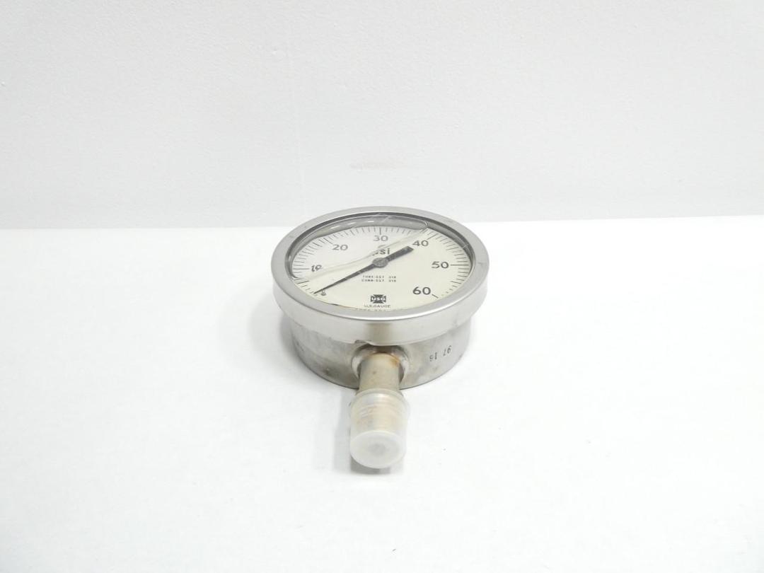 AMETEK 540L PRESSURE GAUGE 4IN 0-60PSI 1/2IN NPT