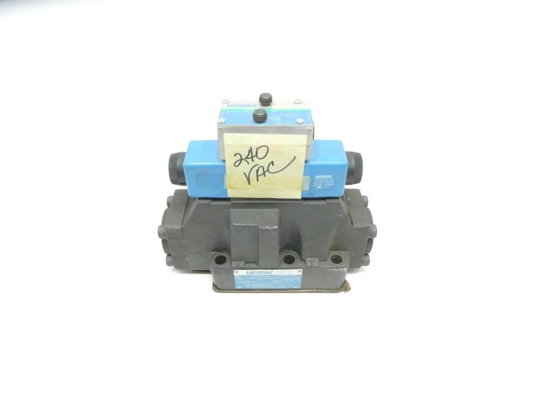 VICKERS DG5S-8-2N-T-M-FPBW-D5-30 DIRECTIONAL CONTROL VALVE 3000PSI 240V-AC