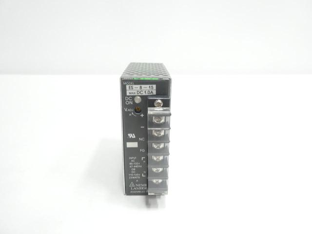 NEMIC LAMBDA ES-8-15 POWER SUPPLY 85-132V-AC 1A AMP 110-165V-DC 23W