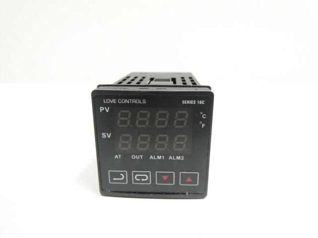 LOVE CONTROLS 16C-3 TEMPERATURE CONTROLLER 100-240V-AC