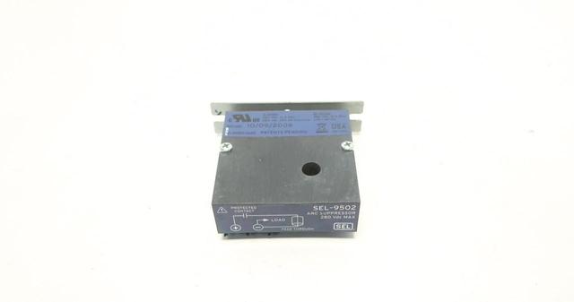 SEL SEL-9502 CONTACT ARC SUPPRESSOR 10A AMP 280V-DC