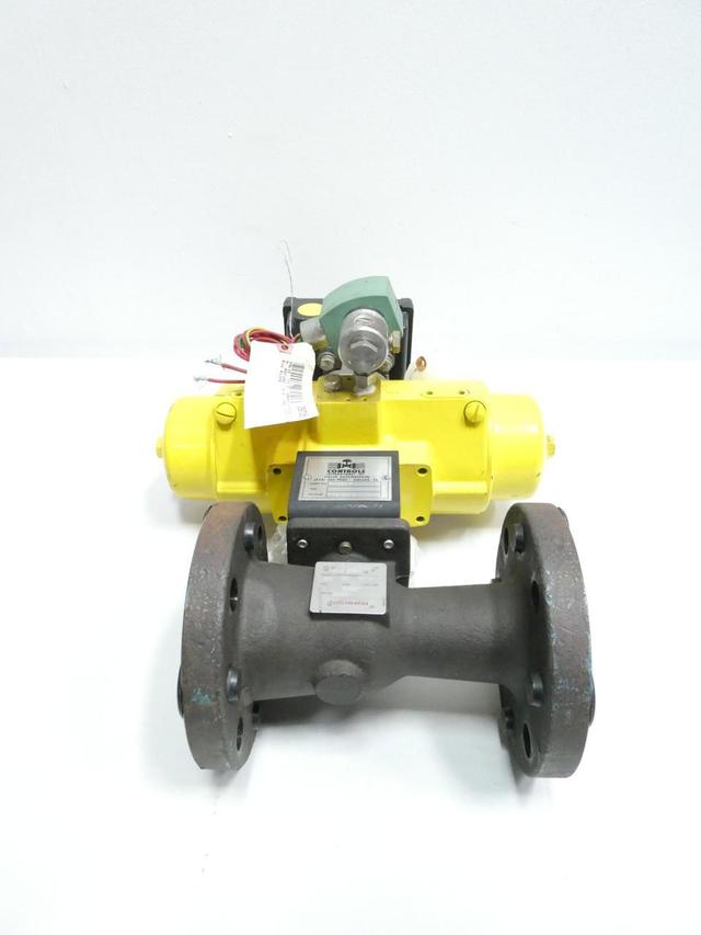 CONTROMATICS 1503 212A HYTORK-221 WESTLOCK 9044AN SS FLANGED VALVE 2IN 300