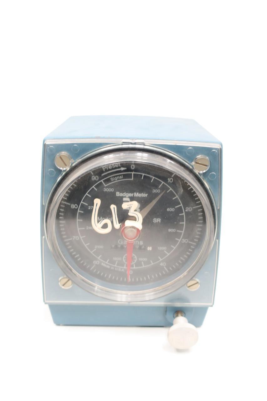 BADGER METER SR 56809-20 FLOW METER 110/220V-AC