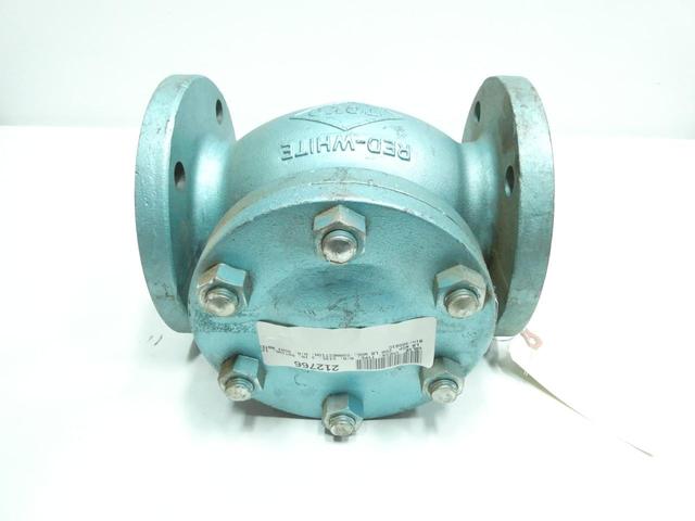 TOYO 435A IRON FLANGED SWING CHECK VALVE 125 3IN