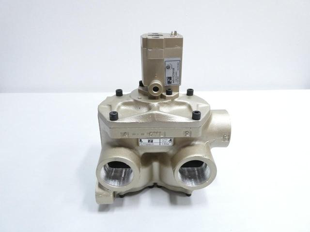 ROSS 2776B8011Z PNEUMATIC SOLENOID VALVE 110-120V-AC 150PSI 1-1/2IN NPT