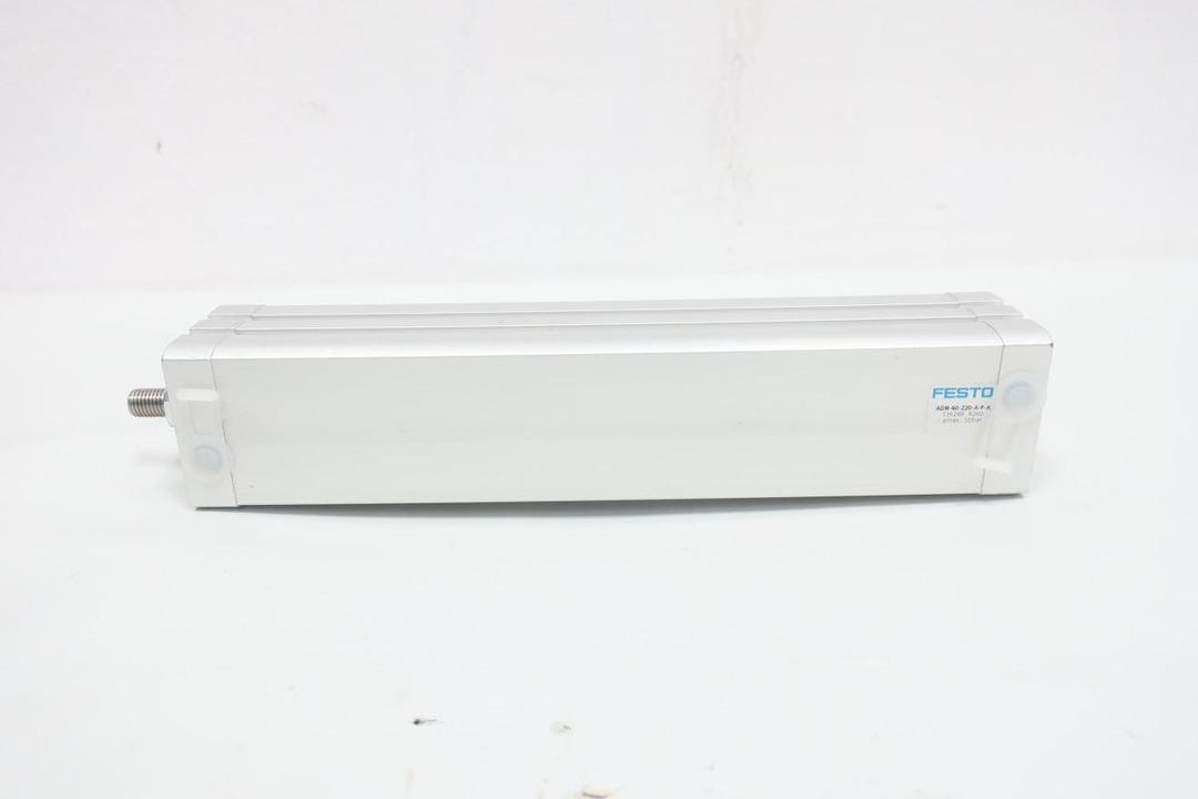 FESTO ADN-40-220-A-P-A DOUBLE ACTING PNEUMATIC CYLINDER 40MM 220MM 10BAR