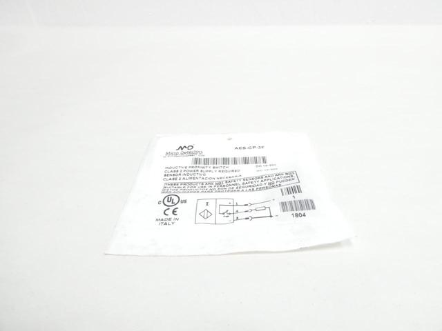 AUTOMATION DIRECT AES-CP-3F MICRO DETECTORS PROXIMITY SENSOR 10-30V-DC