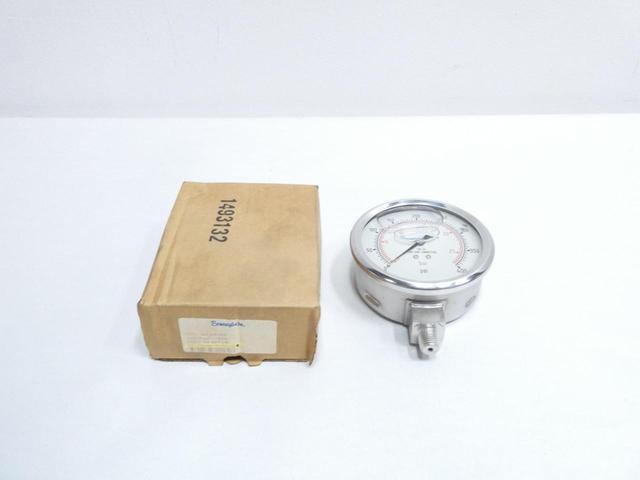 SWAGELOK PGI-100C-PG400-LAO PRESSURE GAUGE 1/4IN NPT 0-400PSI