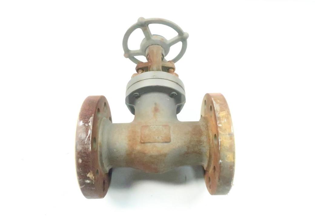 BONNEY FORGE L3 11-LE MANUAL STEEL FLANGED WEDGE GATE VALVE 2IN 300