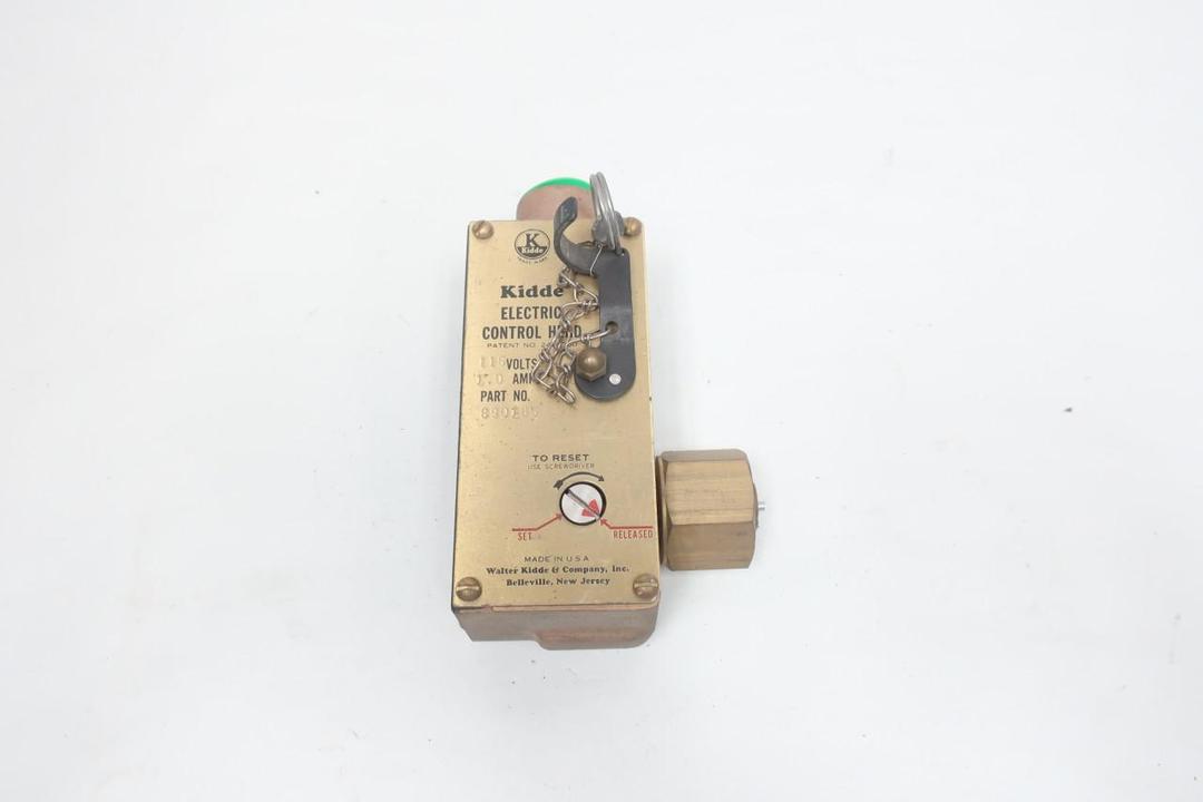 KIDDE 890165 ELECTRIC CONTROL HEAD 1A AMP 115V-AC