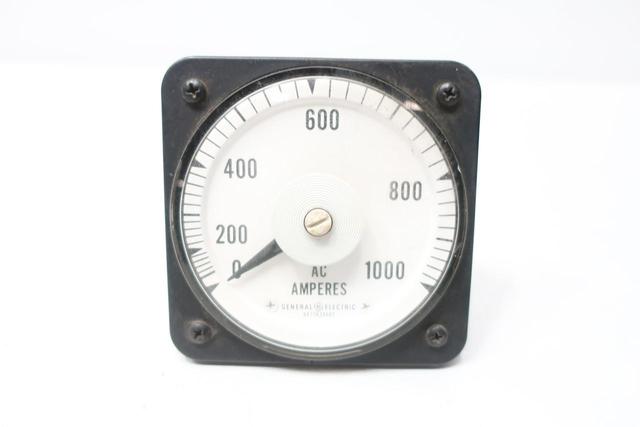 GENERAL ELECTRIC GE 50-103131LSSS2 AMMETER 0-1000A AMP