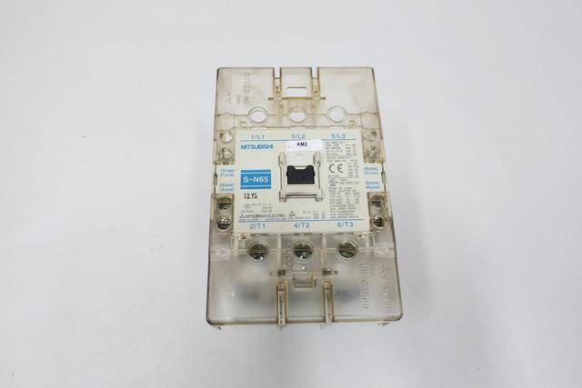 MITSUBISHI S-N65 AC CONTACTOR 100-127V-AC 95A AMP 40HP