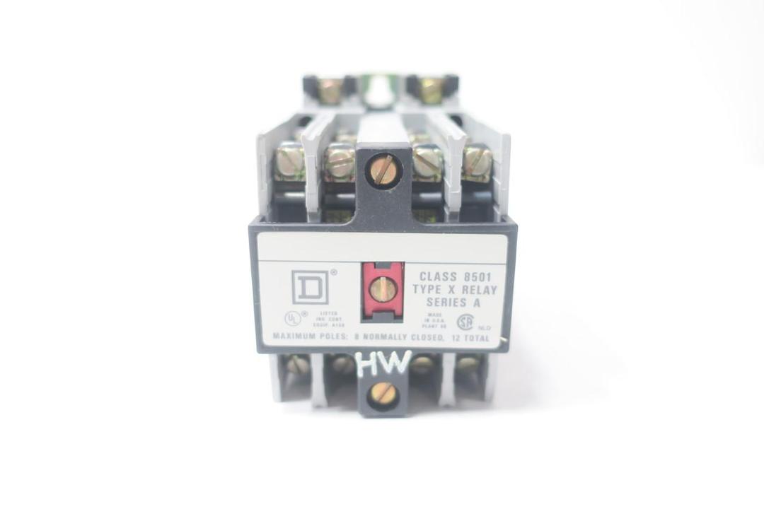 SQUARE D 8501 XO-42 CONTROL RELAY 480V-AC