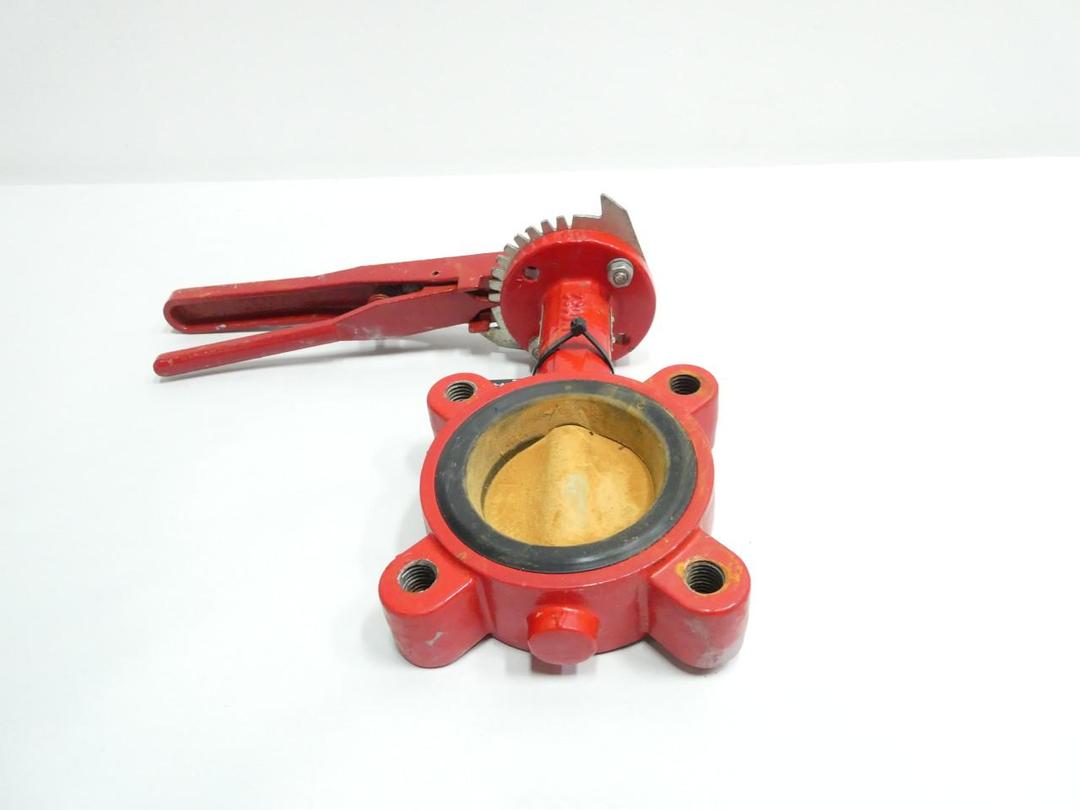 BRAY 3L MANUAL IRON WAFER BUTTERFLY VALVE 150 3IN