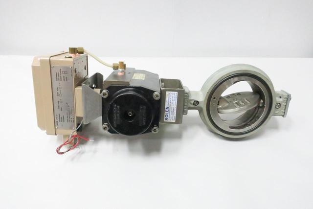 NORRISEAL D1011-222S-PLT AP085-N 3772-0011352.02 PNEUMATIC CONTROL VALVE 4IN