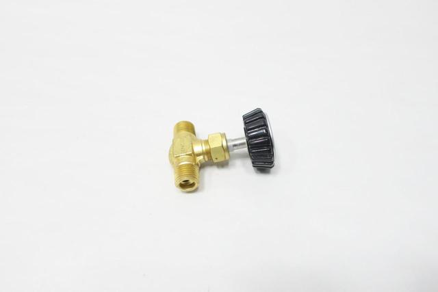 HOKE 3711M4B1 MANUAL BRASS NEEDLE VALVE 1/4IN NPT