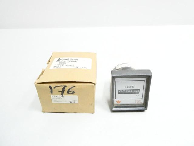 EAGLE SIGNAL HK410A5 6 DIGIT ELAPSED TIME METER 120V-AC
